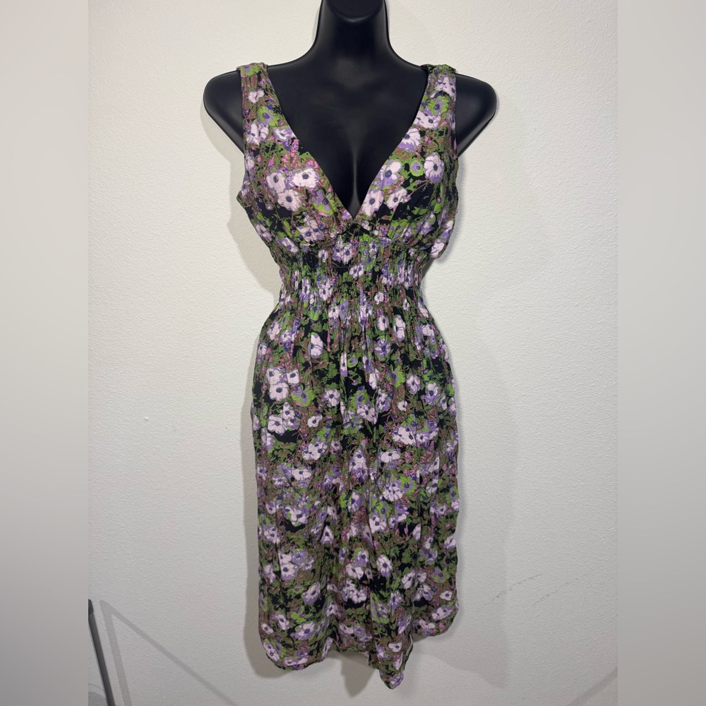 Stitch Drop Floral Size X-Large No Sleeves Dress